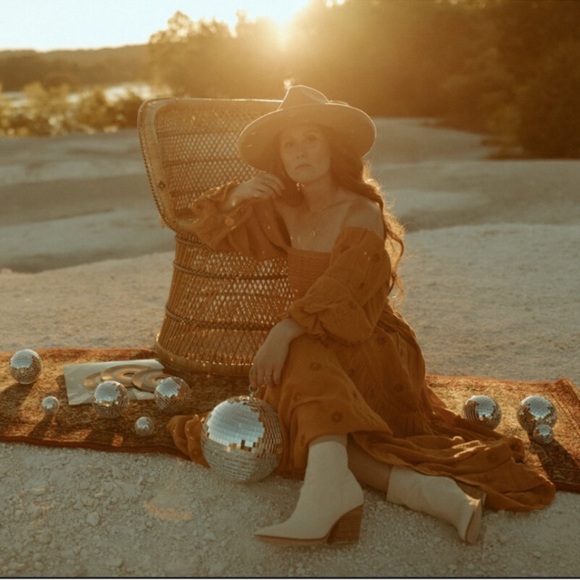 Free People | Dahlia Embroidered Maxi Dress | Small - Picture 15 of 17